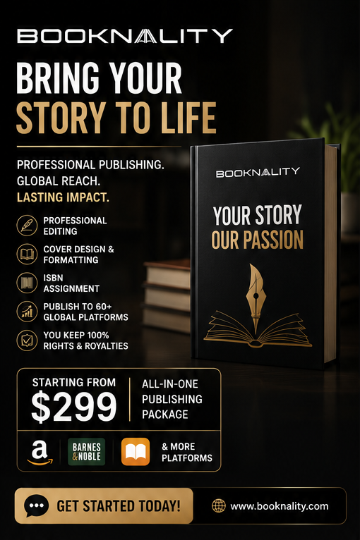 Booknality Facebook ad