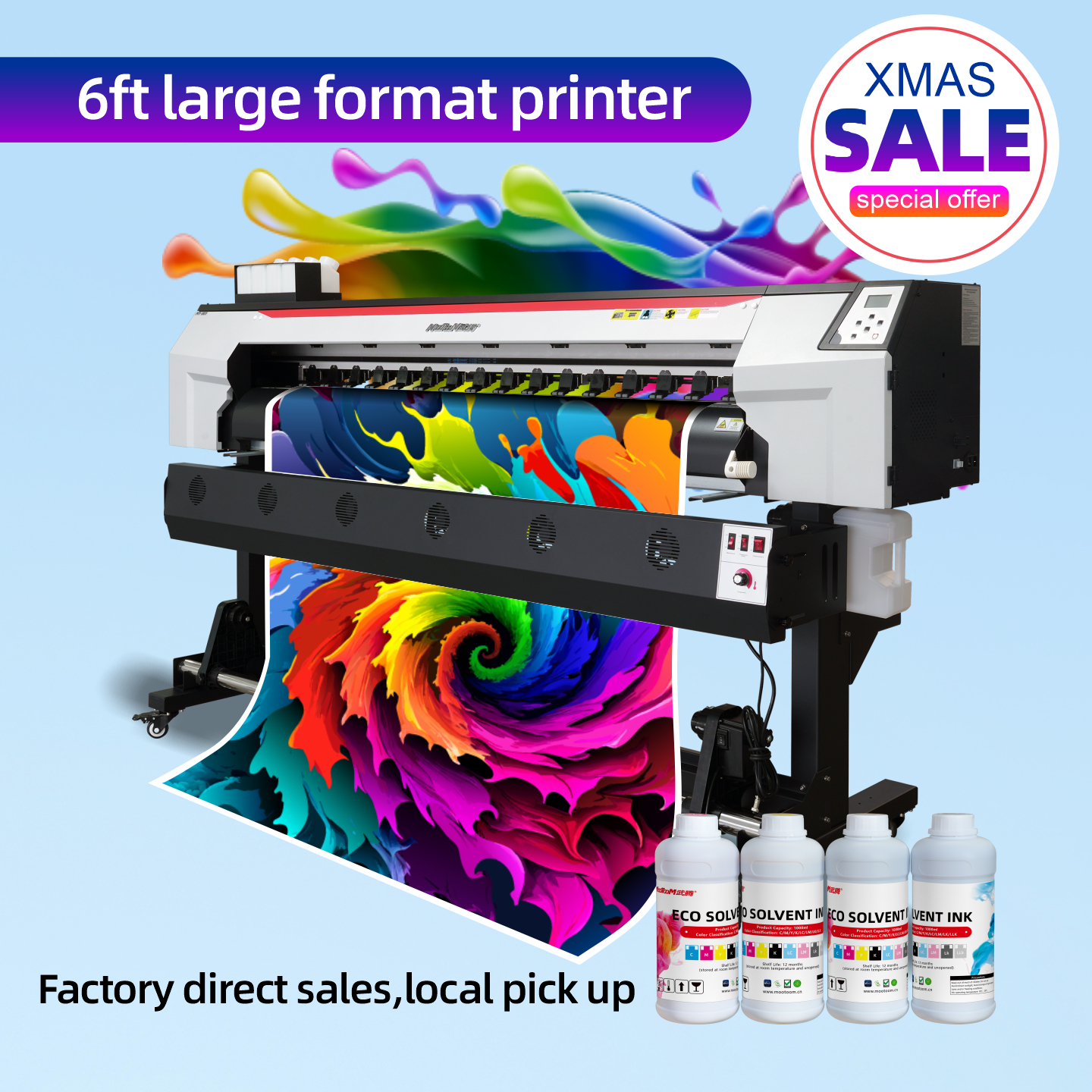 Mootoom Digital Printer Facebook ad