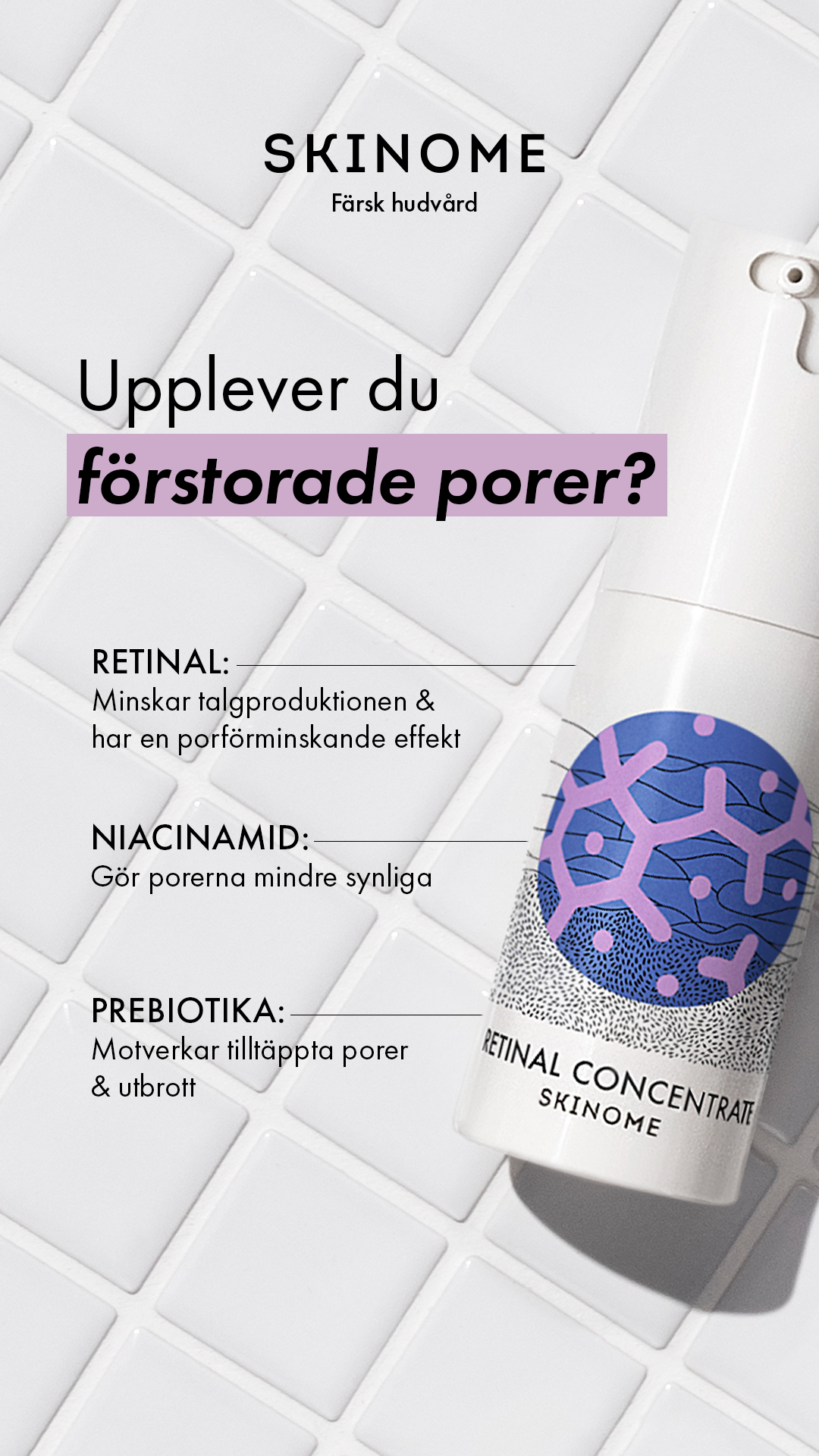 Skinome Facebook ad
