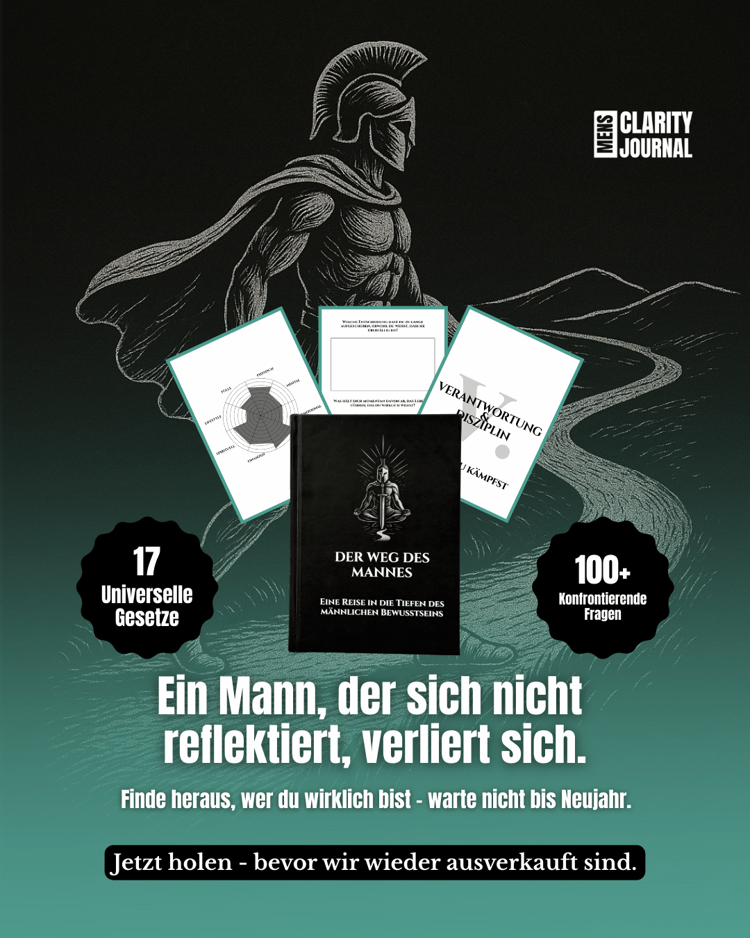 Men's Clarity Journal Facebook ad from Jun 28, 2026