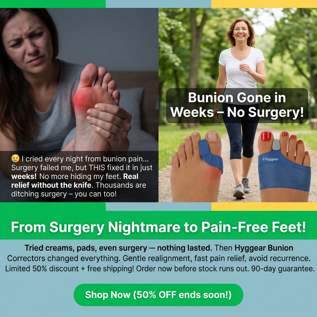 Hyggear Facebook ad: HOW TO GET RID OF FOOT NUMBNESS?