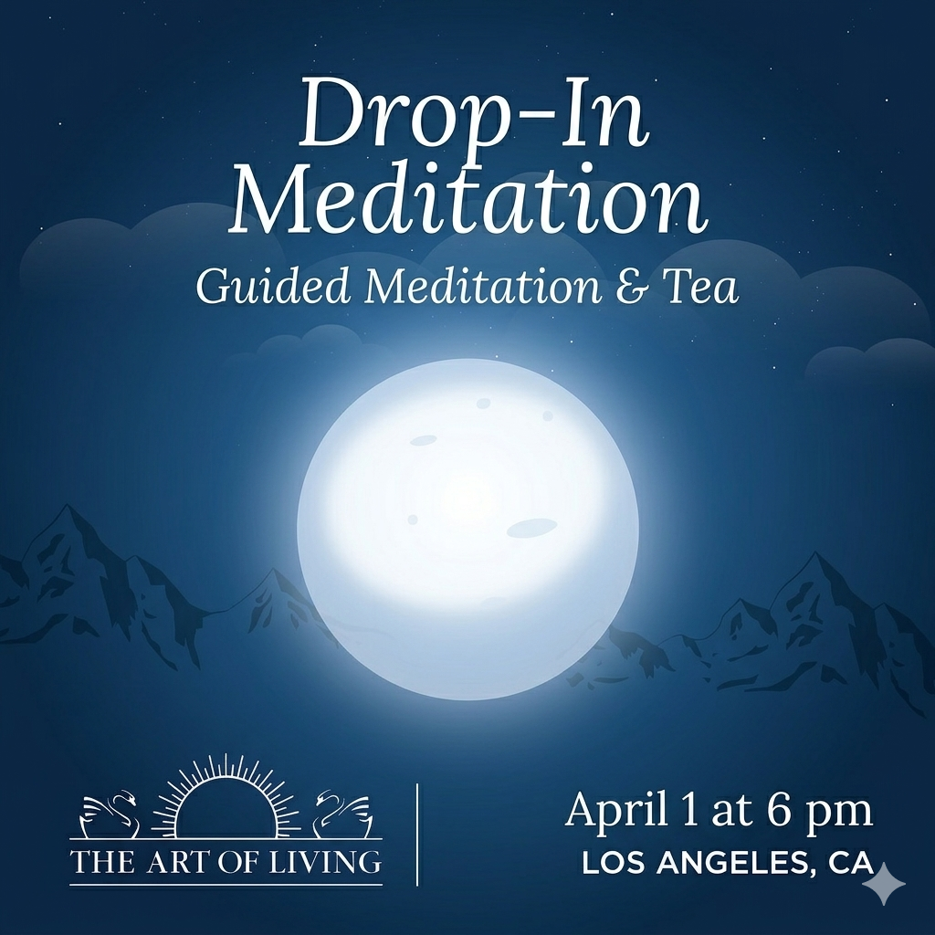 The Art of Living Facebook ad