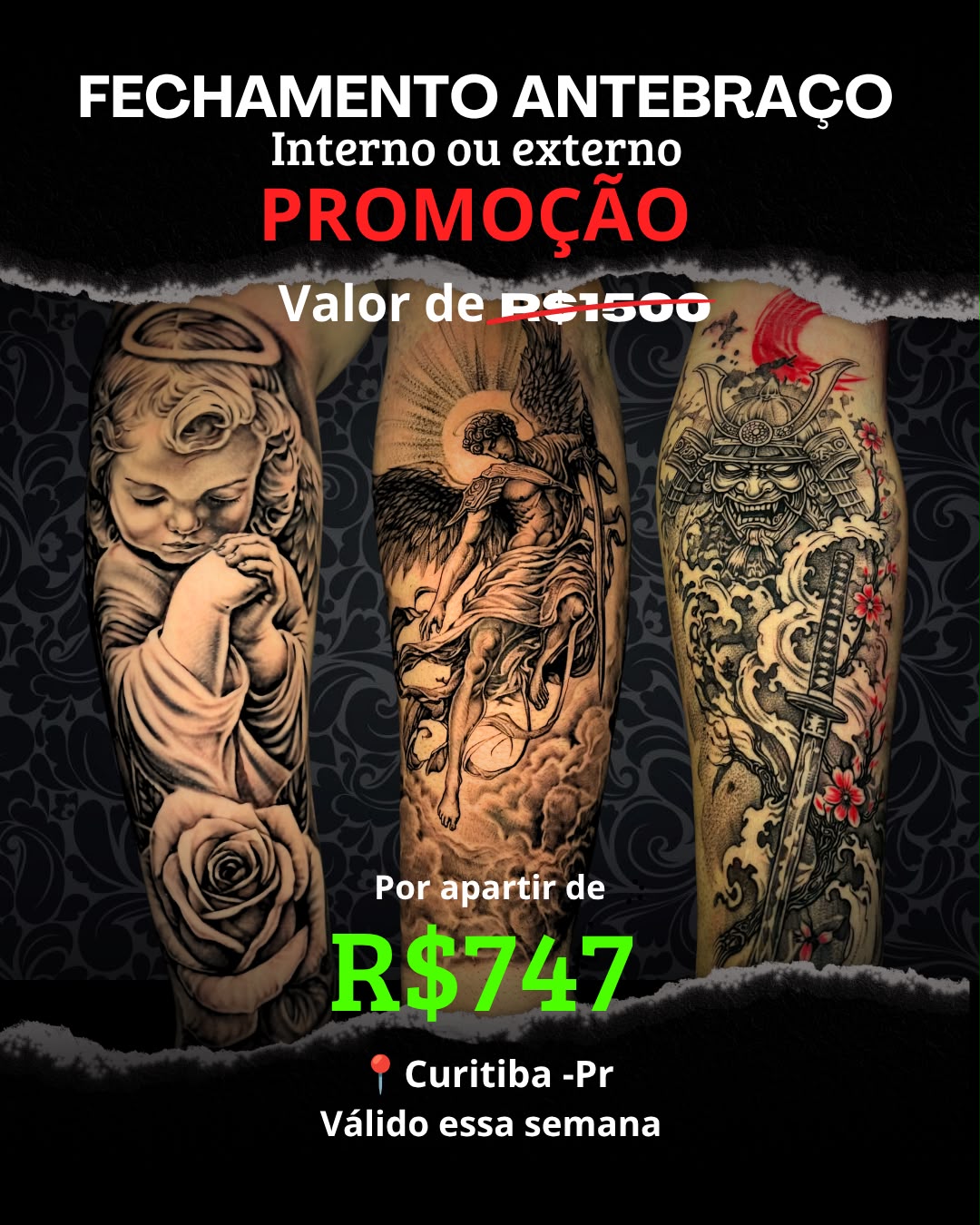 Guito Tattoo Facebook ad: Converse conosco
