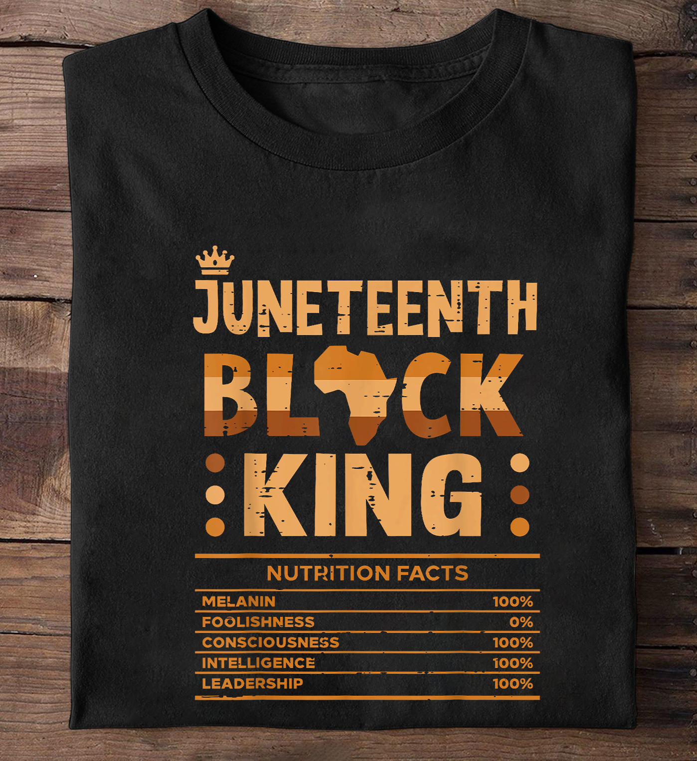 Patriotic African American Facebook ad: Embrace freedom with our Juneteenth-themed shirts!