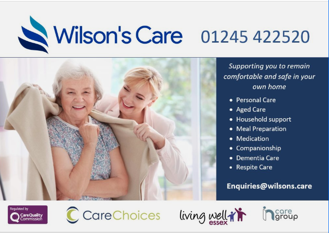 Wilson's Care Limited Facebook ad: Wilson’s Care delivers high quality bespoke care packages…