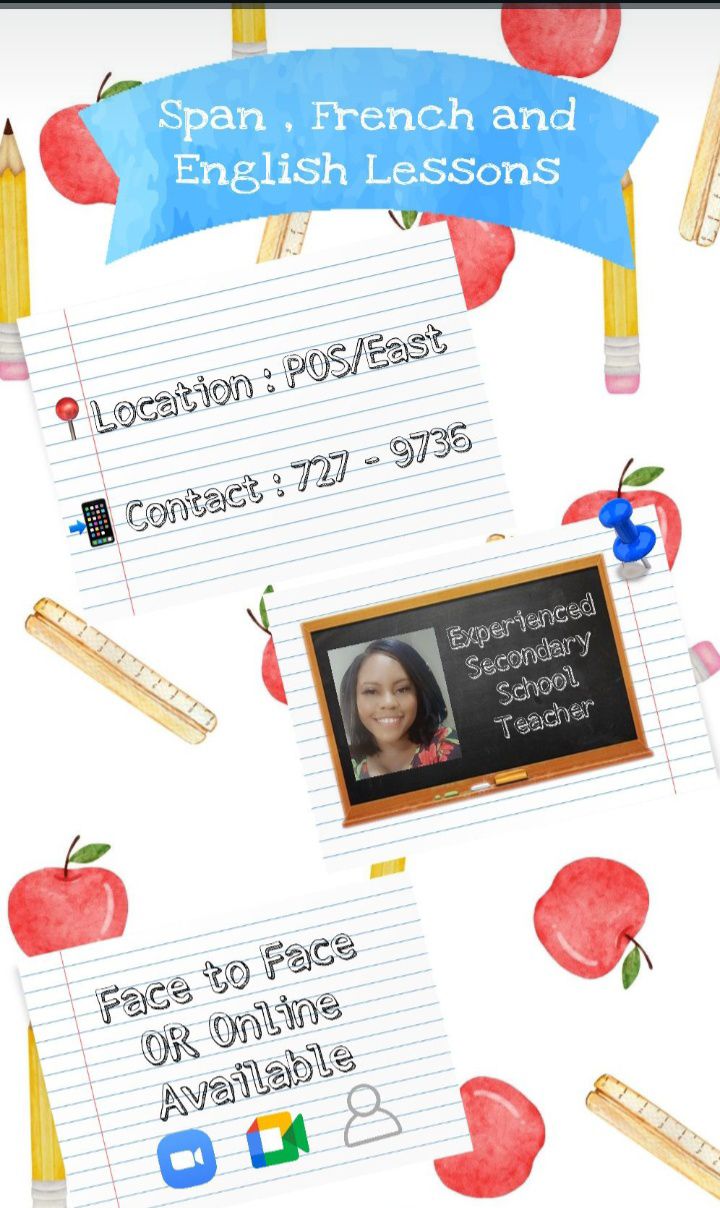 Spanish/English/French Lessons Facebook ad from Apr 10, 2026