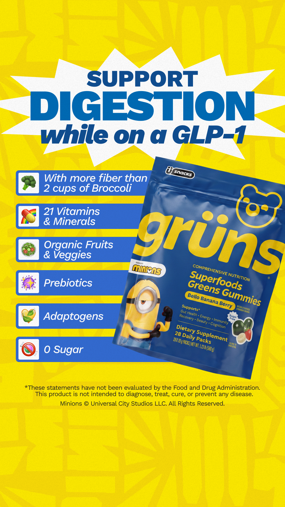 Grüns Facebook ad