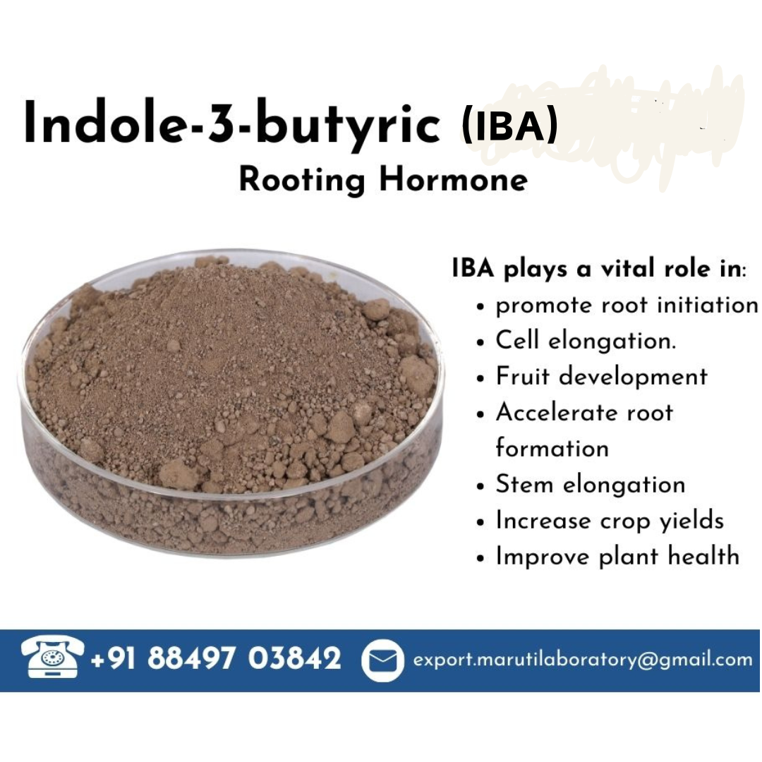 Maruti Laboratory Facebook ad: We supply Indole-3 Butyric (Iba) and Indol-3-Acetic (IAA)…