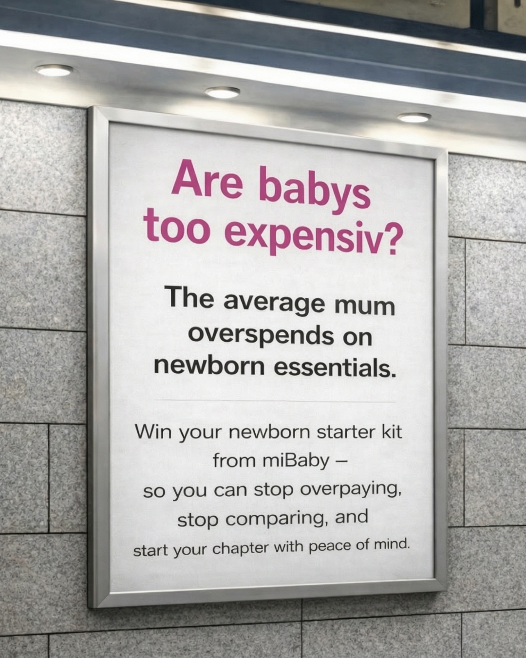 miBaby Facebook ad