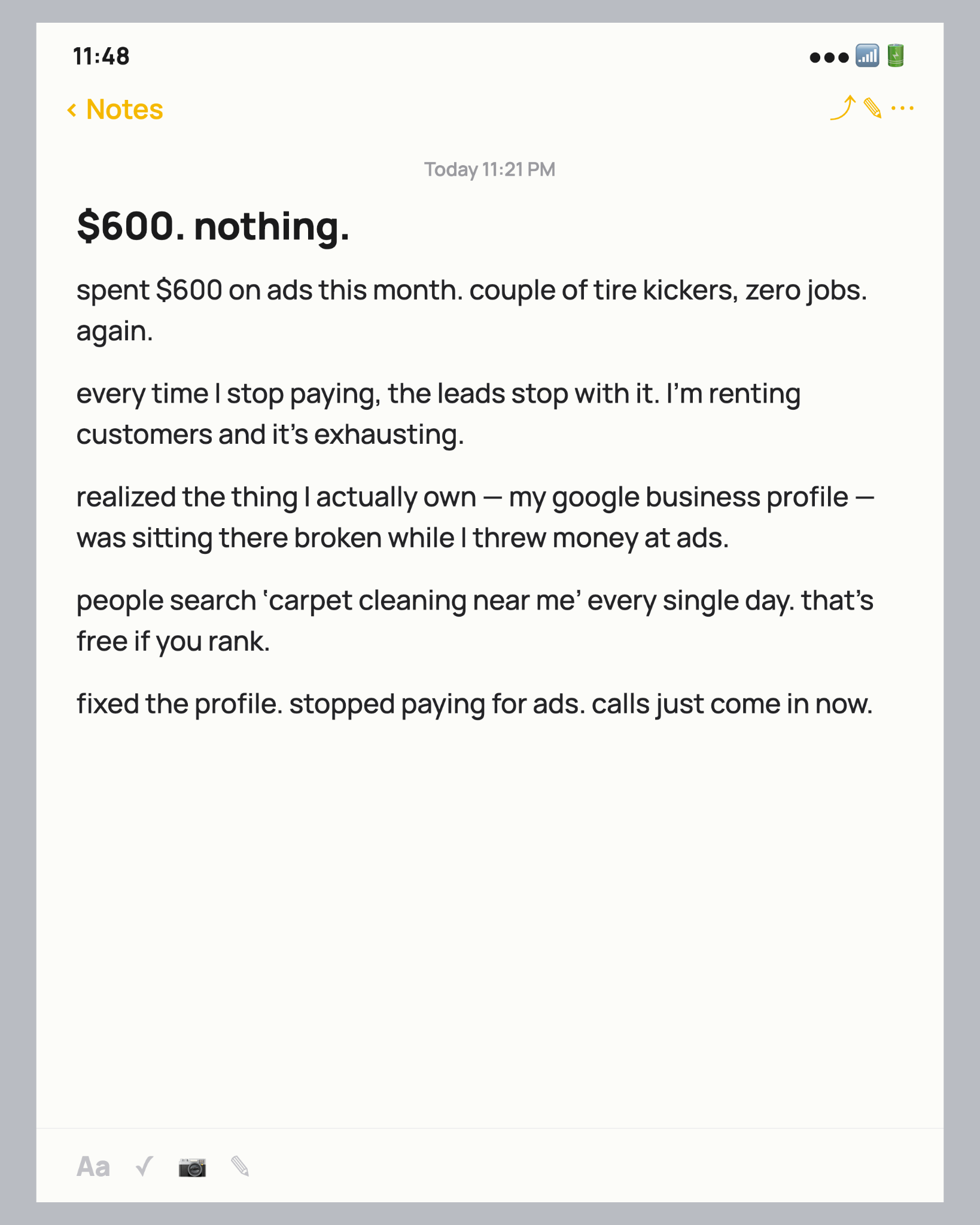 GridTier SEO Agency Las Vegas Facebook ad