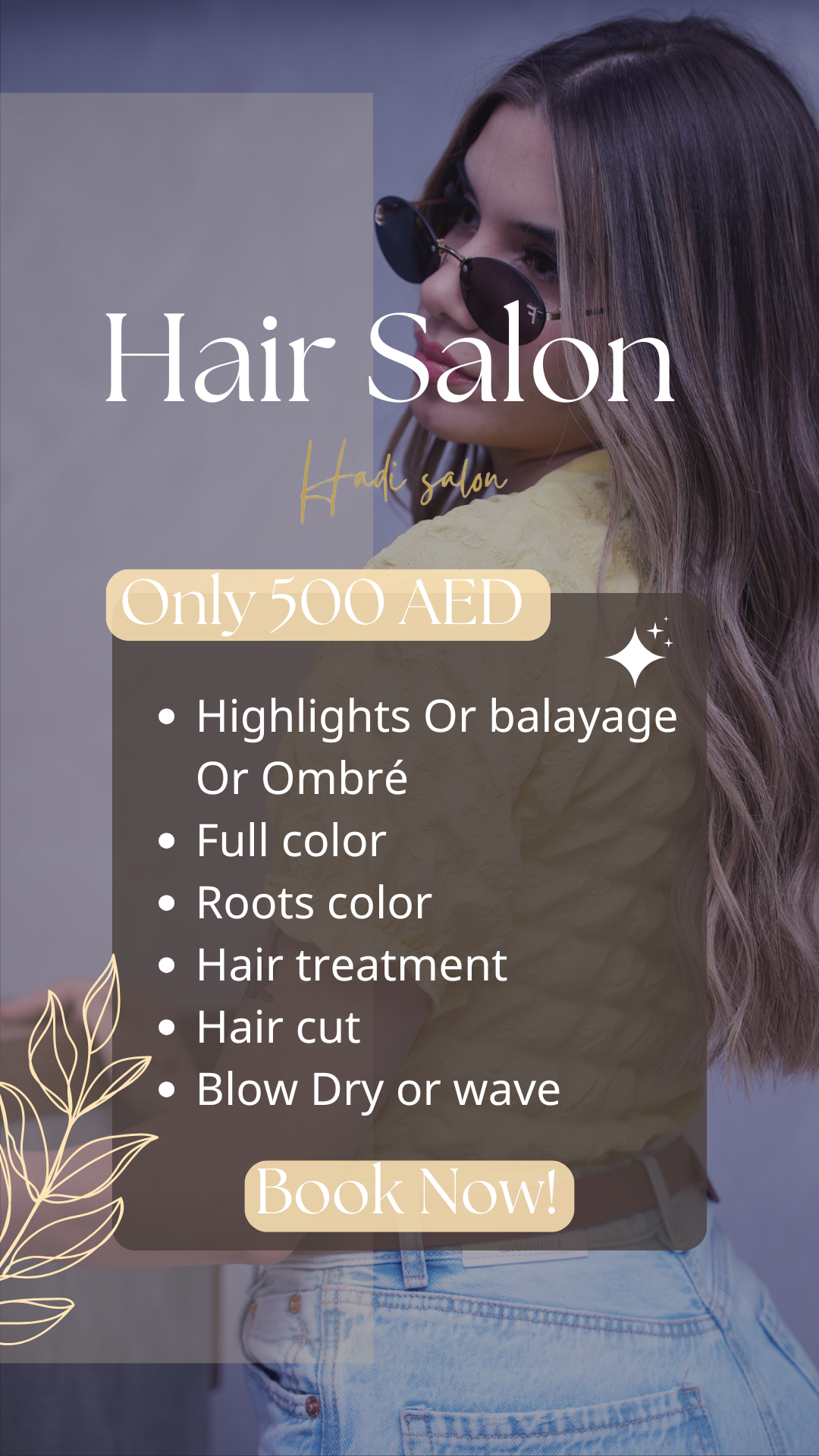 hadibeautysalon Facebook ad