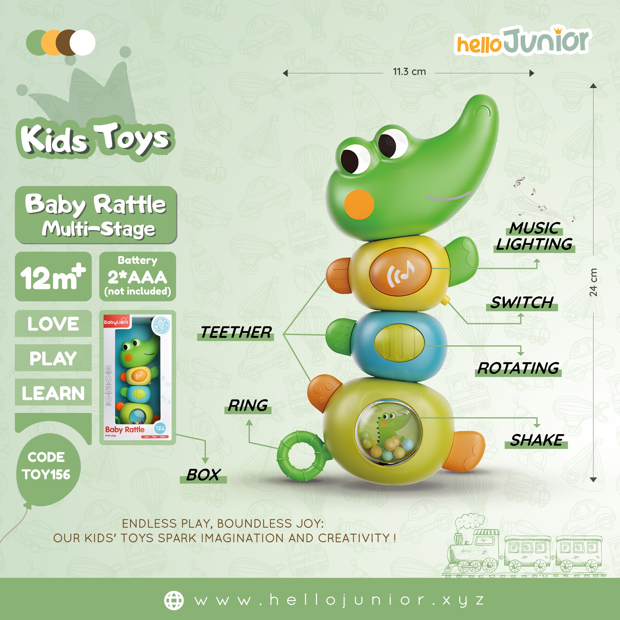 Hello Junior 2.0 Facebook ad