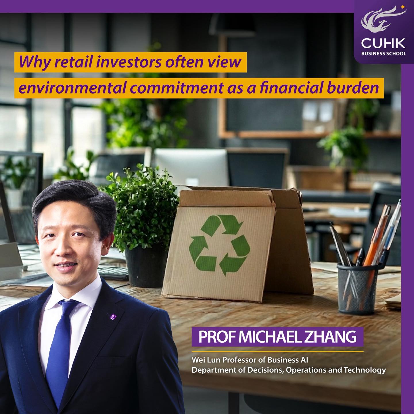 CUHK Business School Facebook ad