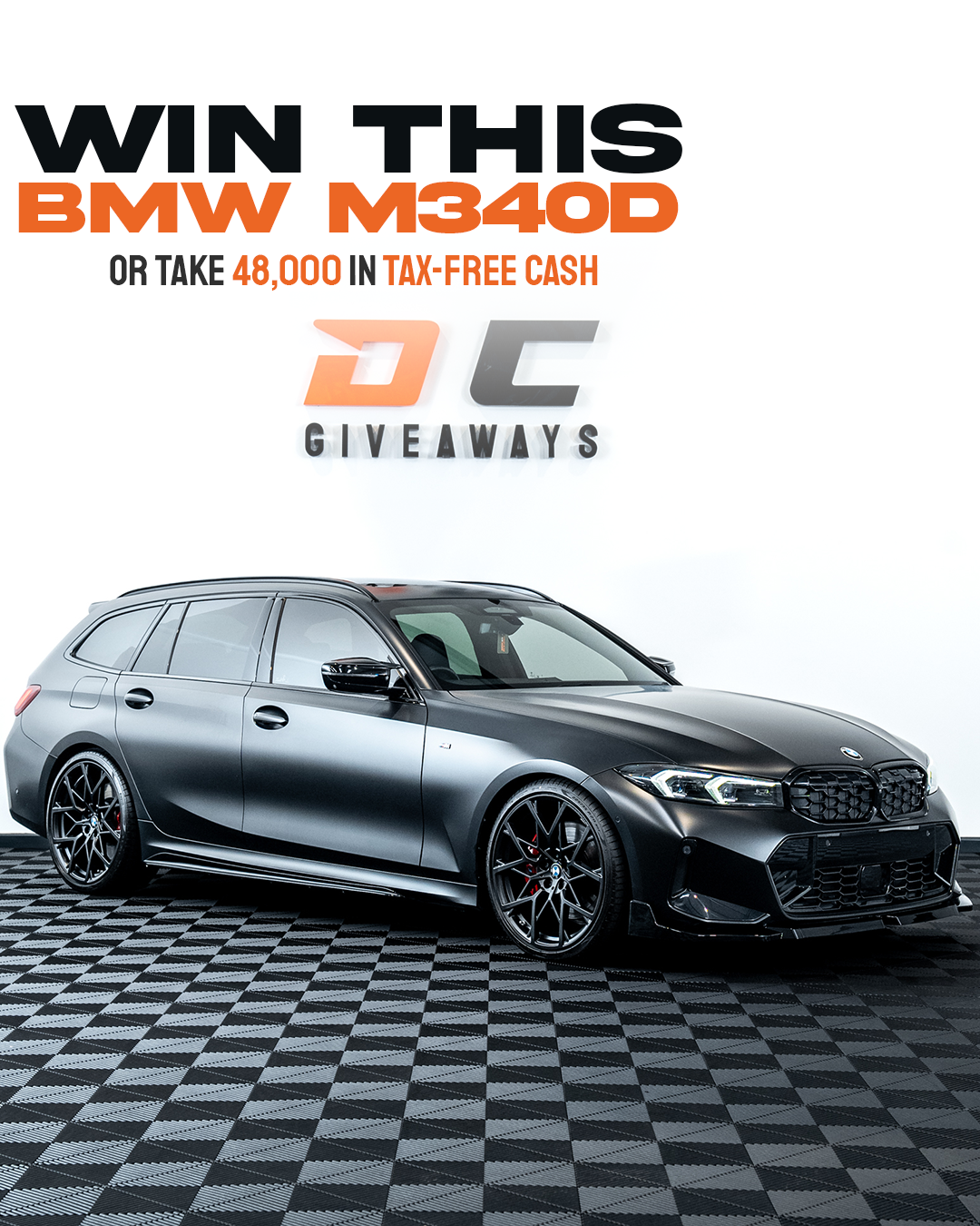 Dream Car Giveaways Facebook ad