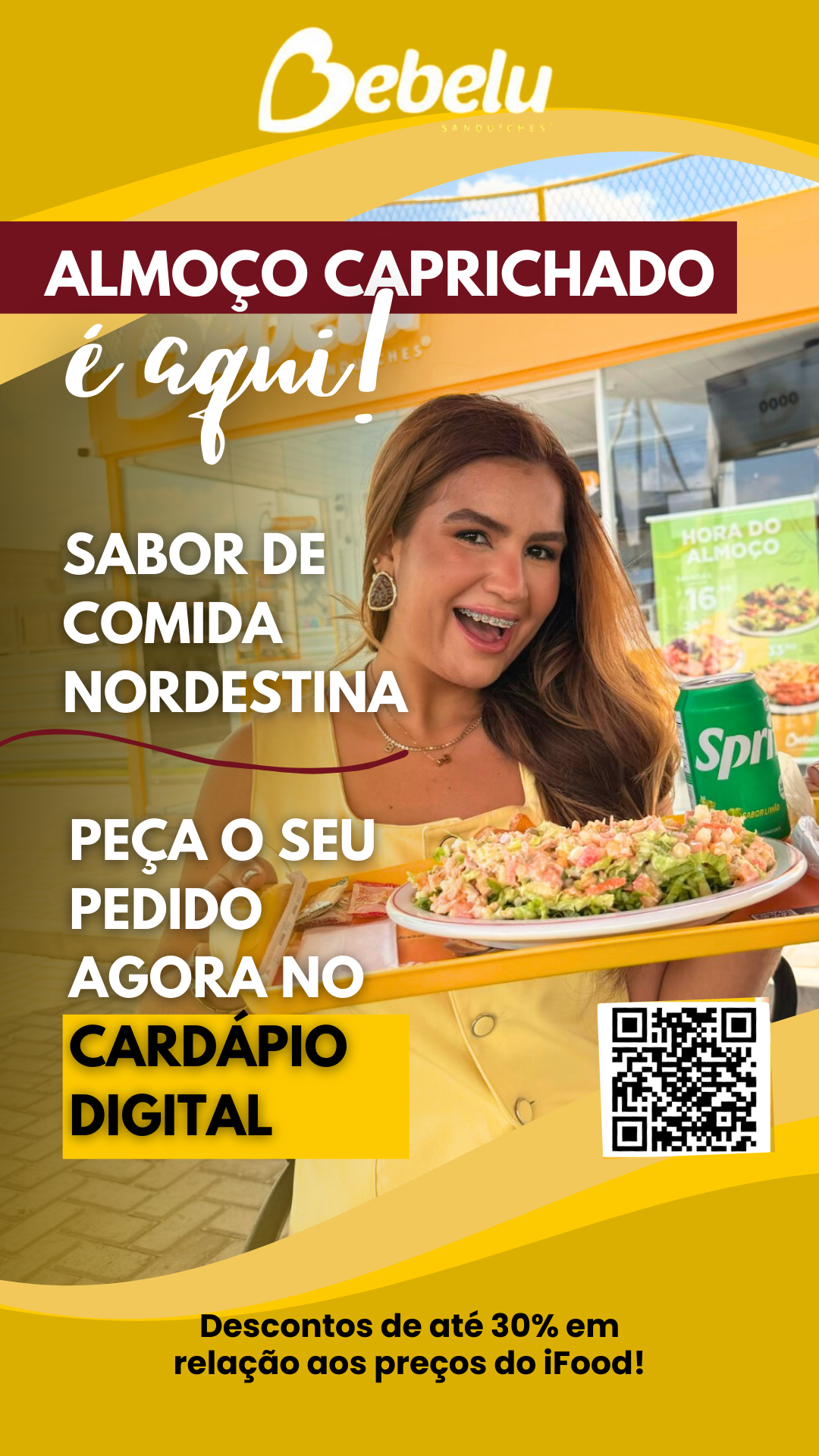 Bebelu Espaço Fan Facebook ad: FAÇA SEU PEDIDO