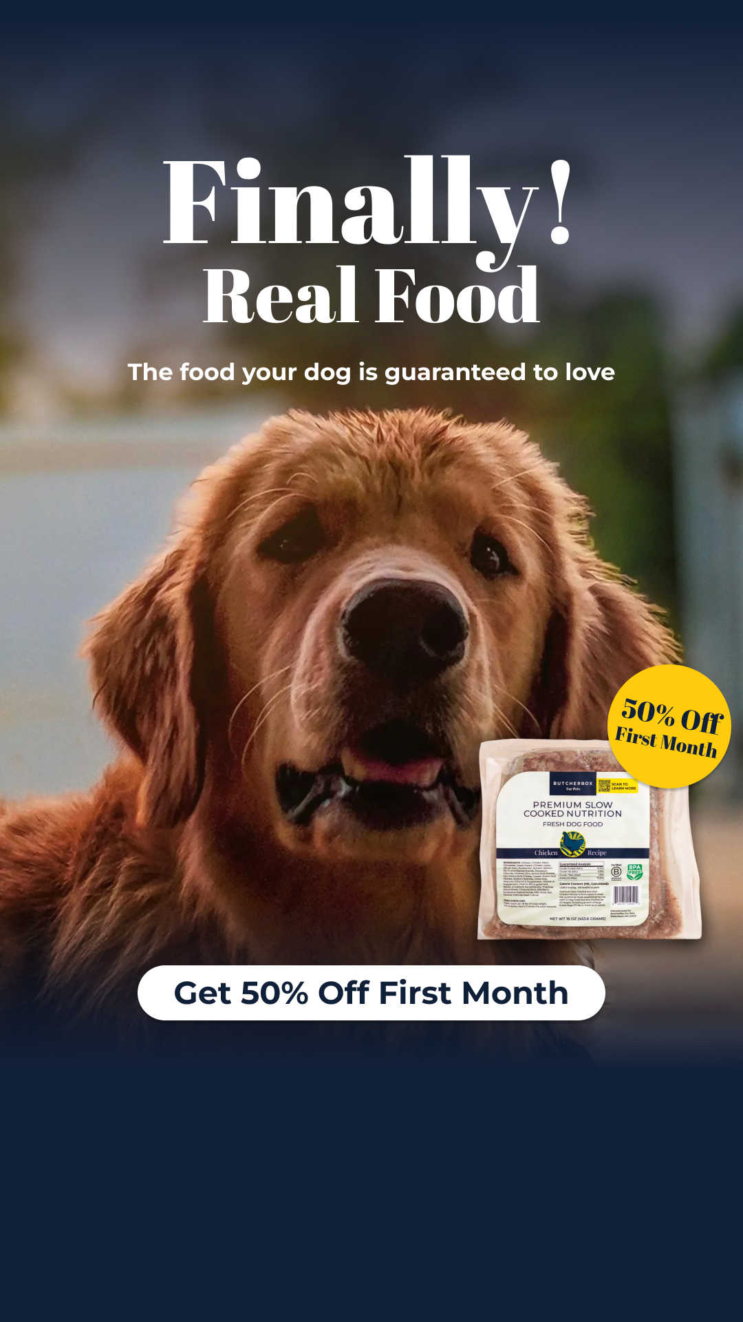 ButcherBox For Pets Facebook ad from Jan 6, 2026
