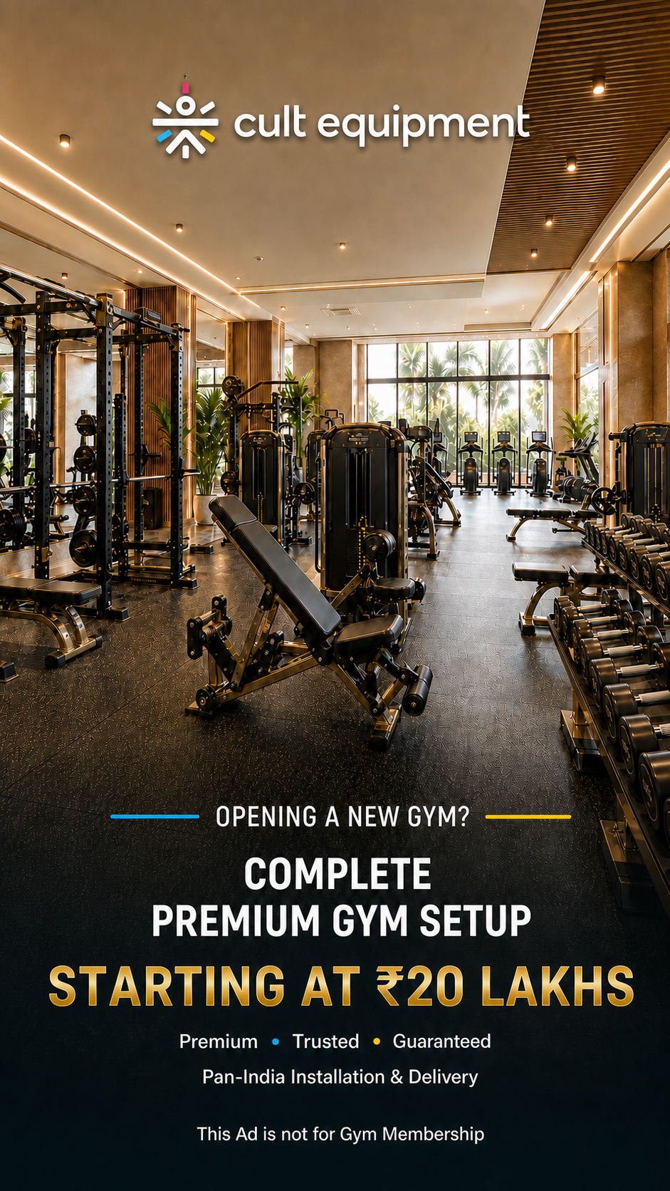 Cult Equipment Facebook ad