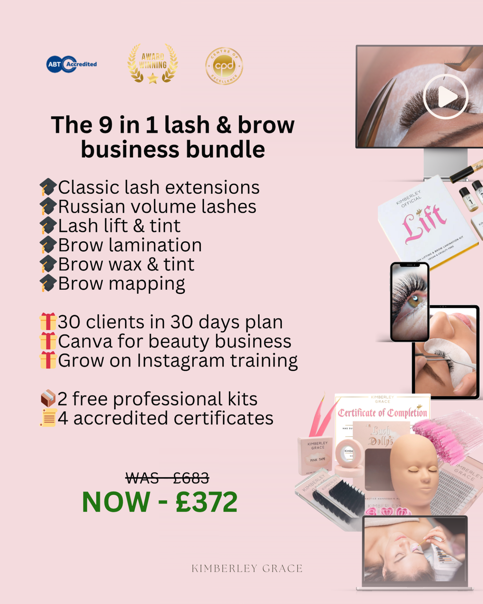 Kimberley Grace Ltd Facebook ad