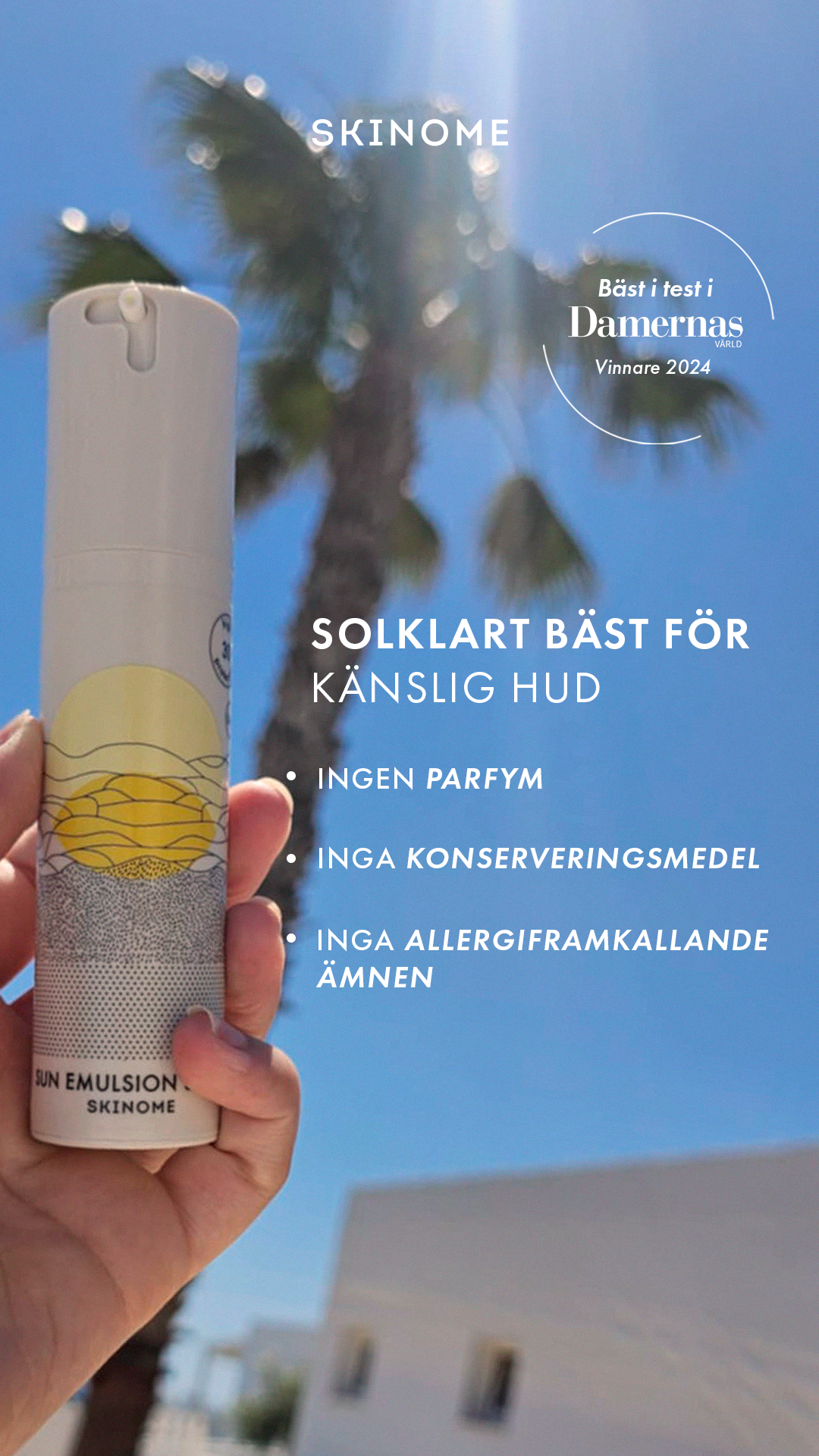 Skinome Facebook ad