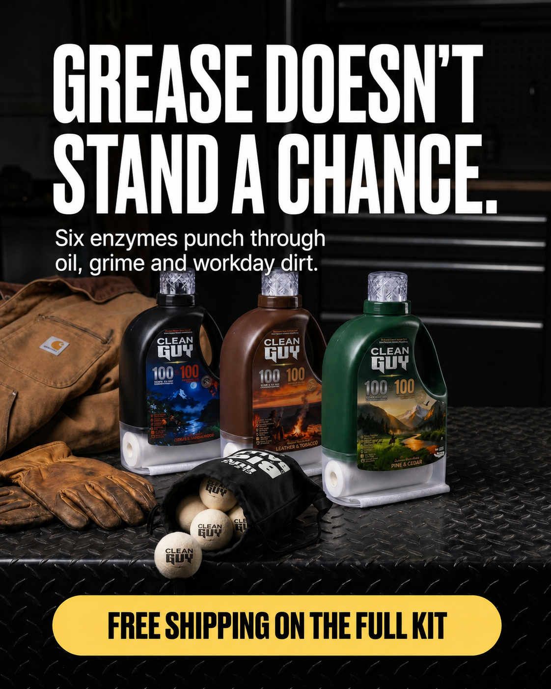 Clean Guy Facebook ad