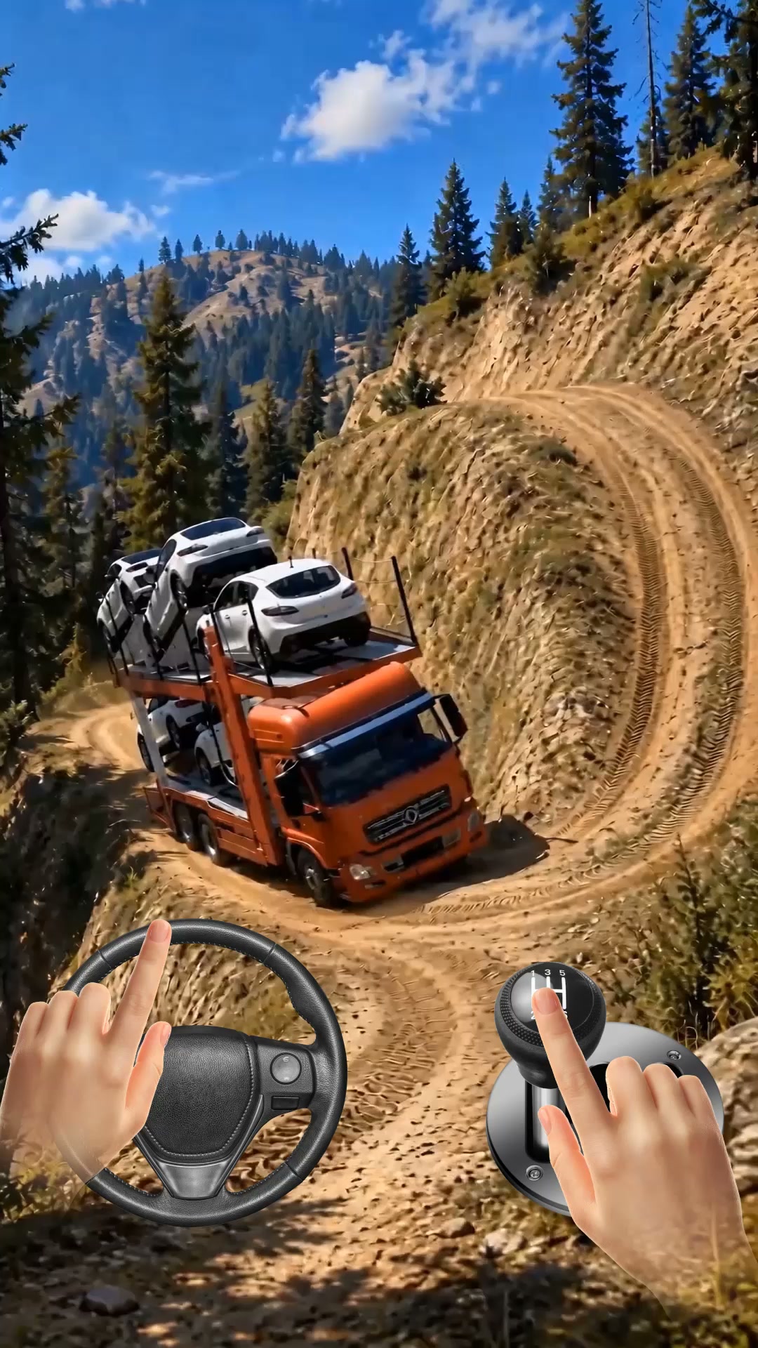 Truck Transport Simulator Mobile Game Facebook ad from Aug 11, 2026