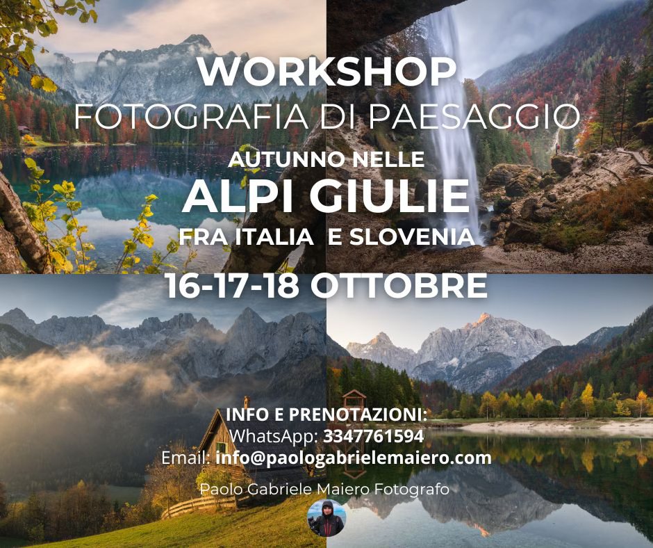 Paolo Gabriele Maiero Photography Facebook ad: Workshop Fotografico autunno nelle Alpi Giulie 2026…