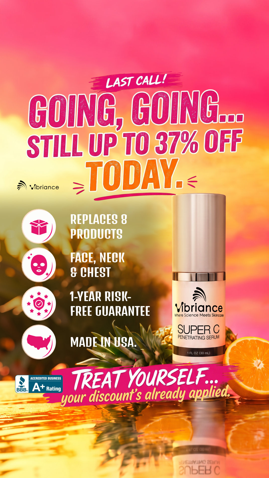 Vibriance Facebook ad: How Older Women Take Care of Their Skin. (in 2026)