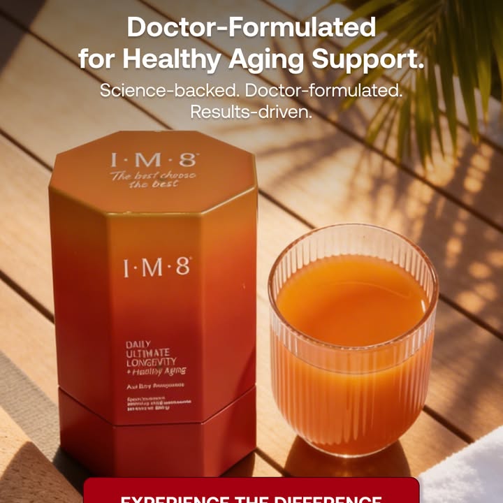 IM8 Global Facebook ad: Longevity Starts at the Cellular Level