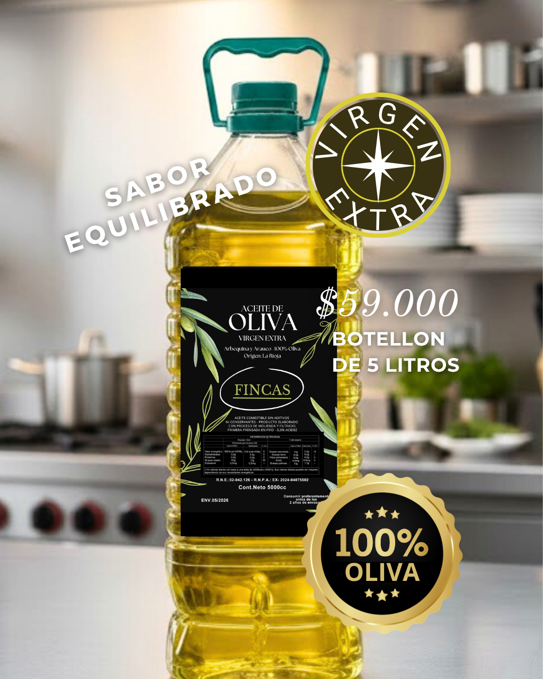 Oliva de Origen Facebook ad: Chatea con nosotros