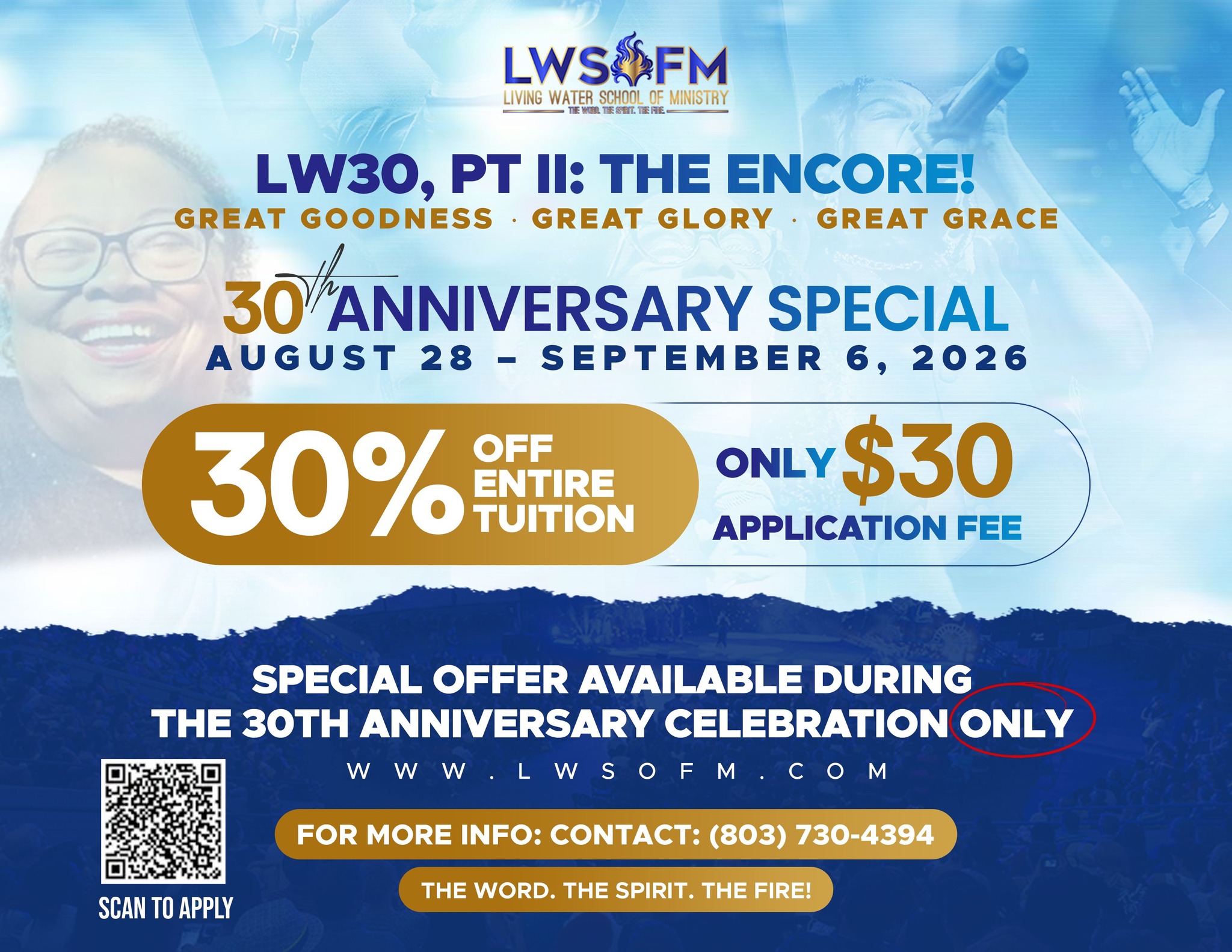 Living Water Christian Outreach Center Church Facebook ad