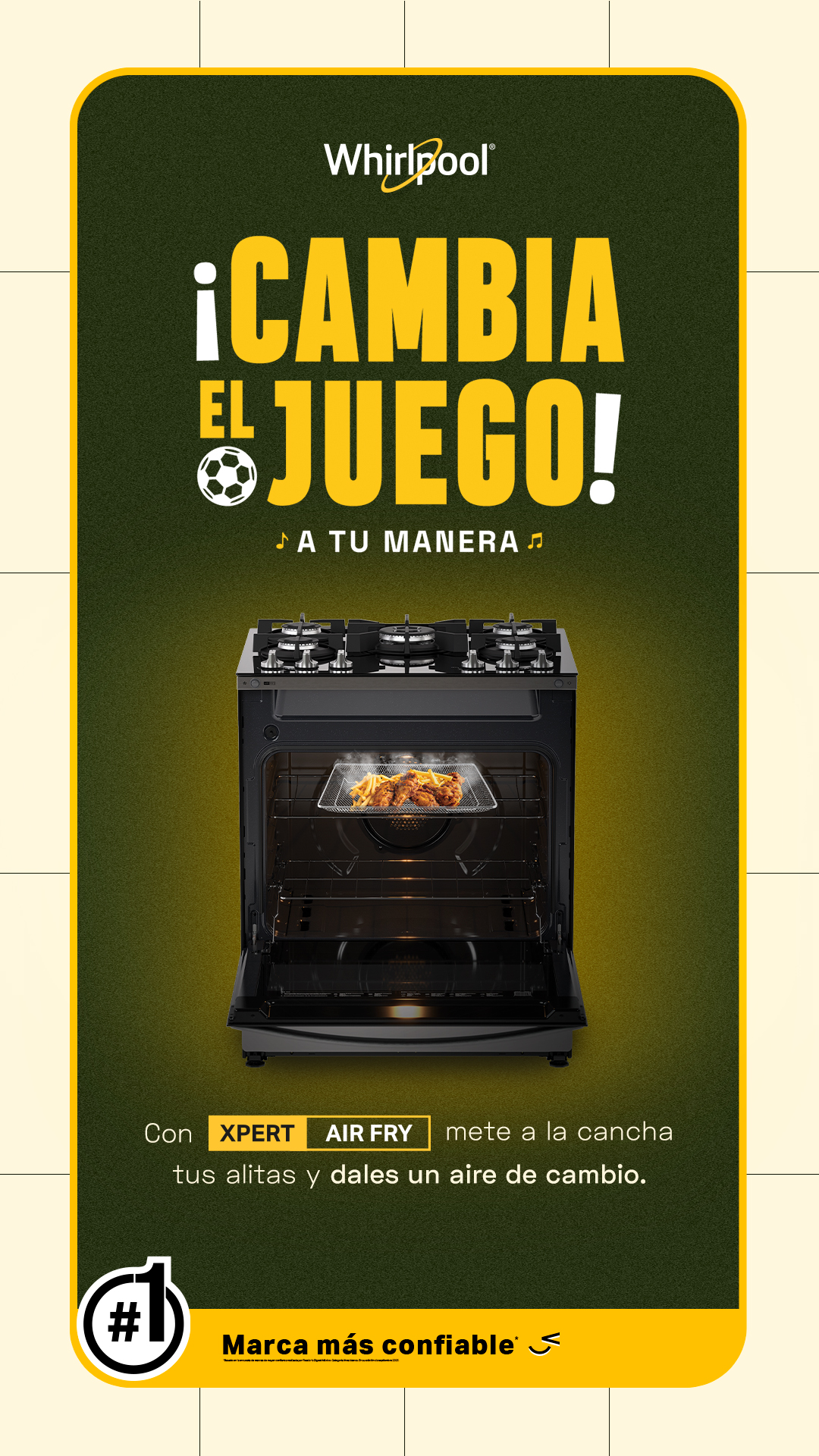Whirlpool Facebook ad