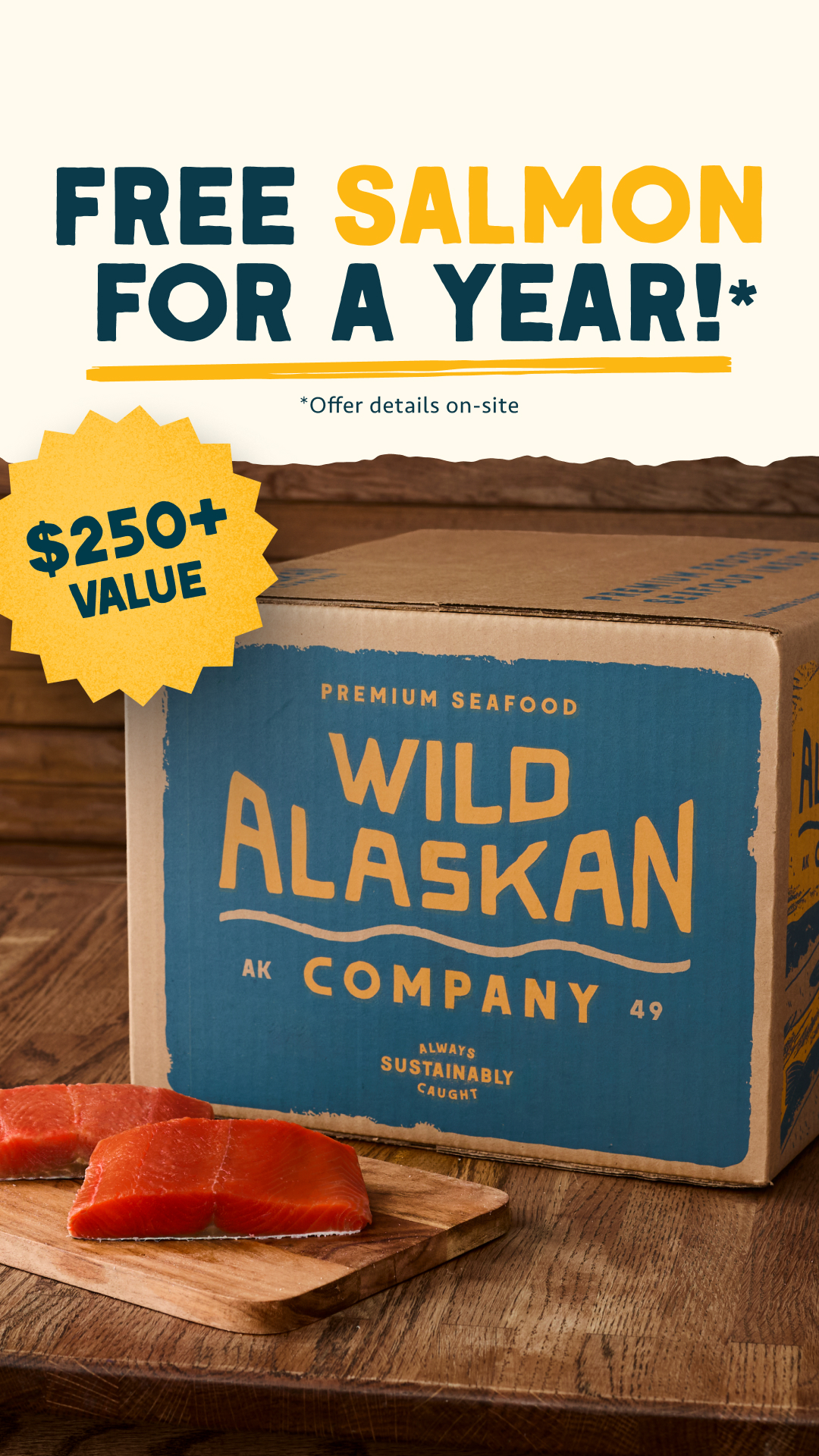 Wild Alaskan Company Facebook ad