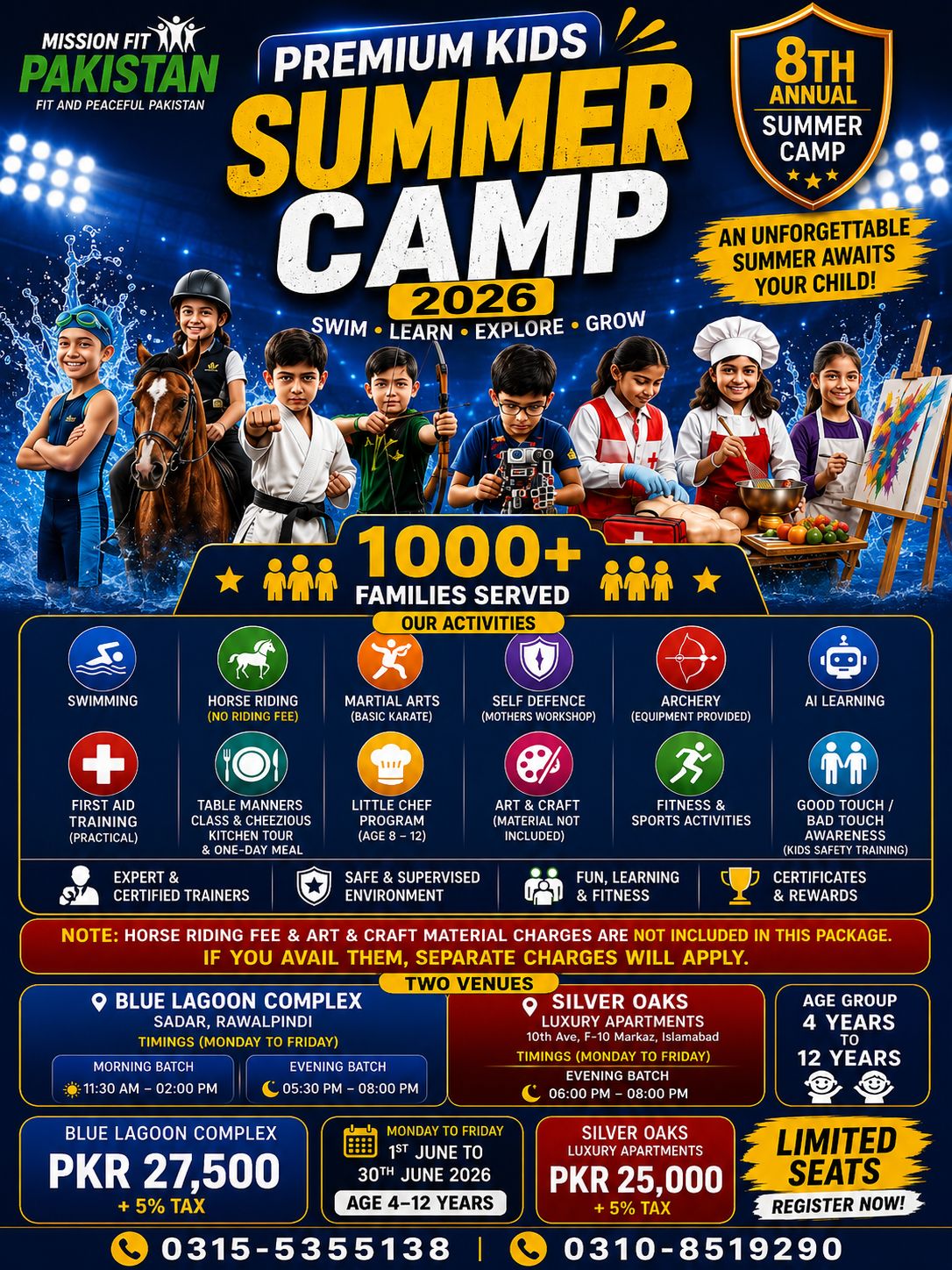 Kids Summer Camp Twin Cities Facebook ad: PREMIUM KIDS SUMMER CAMP 2026 IS NOW OPEN!