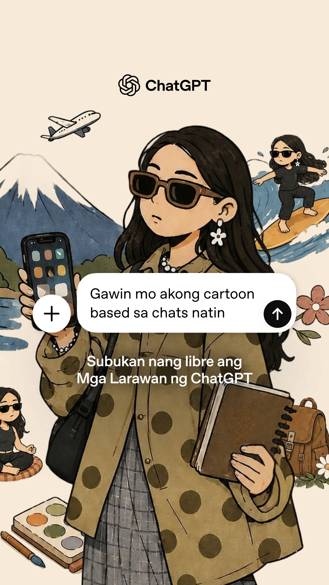 ChatGPT Facebook ad