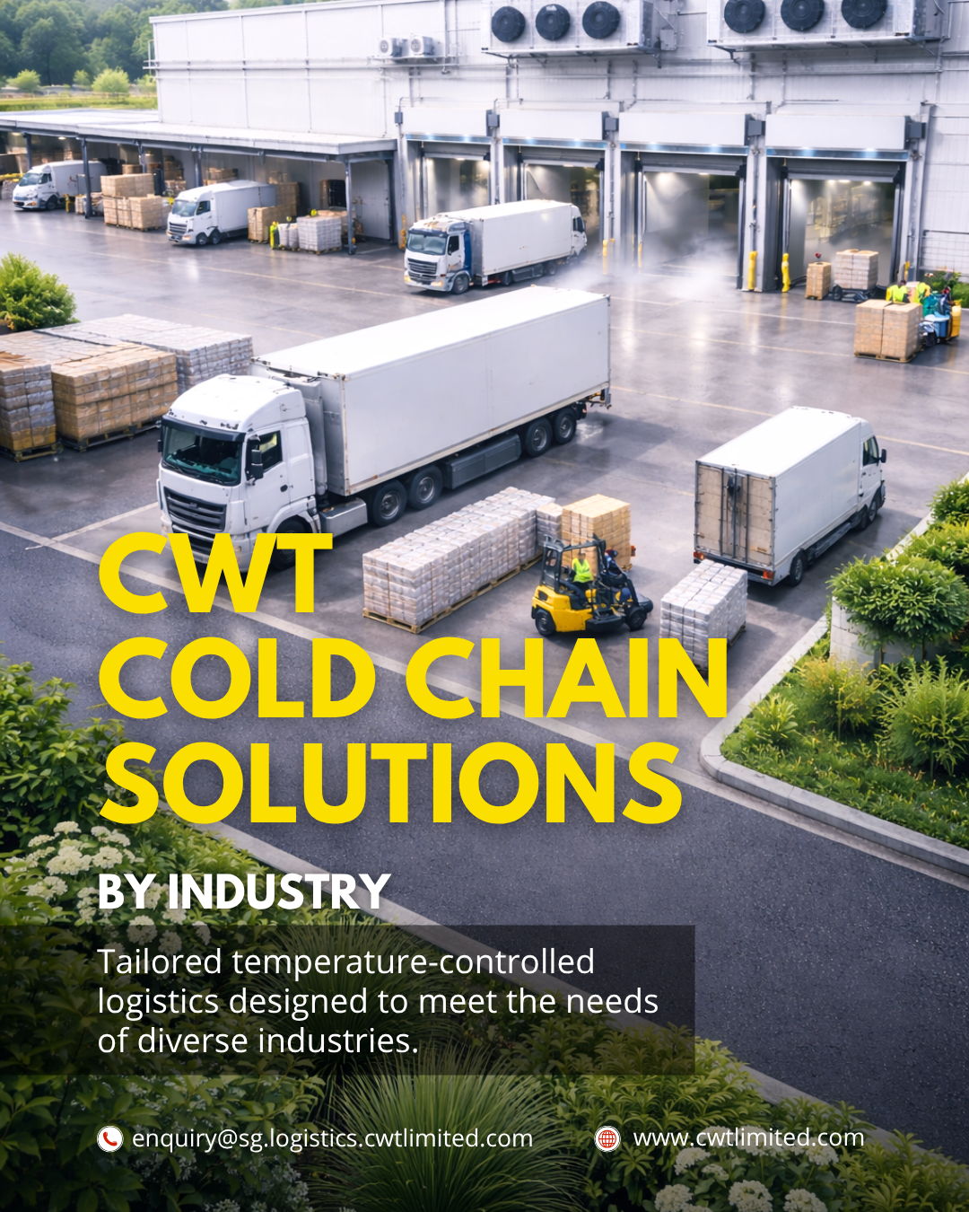 CWT Limited Facebook ad: One Cold Chain.
