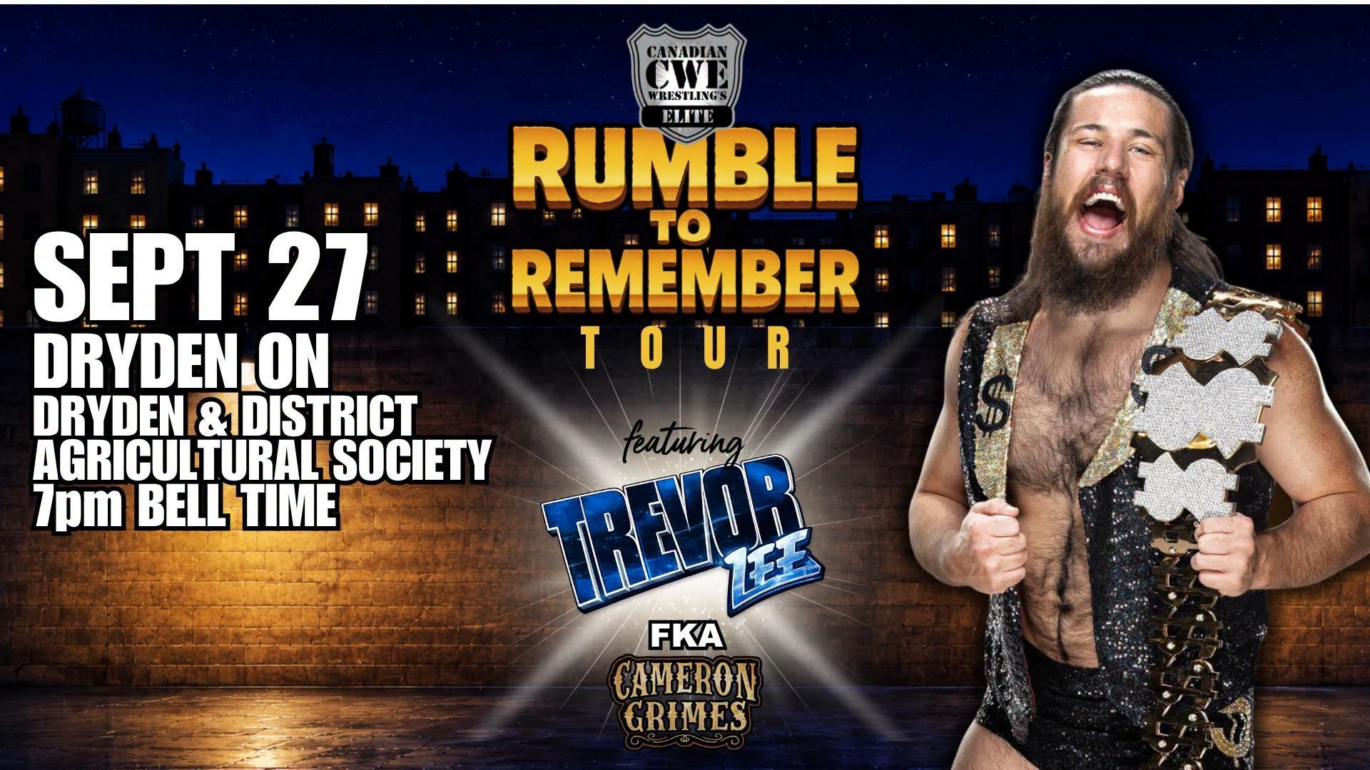 Canadian Wrestling's Elite Facebook ad