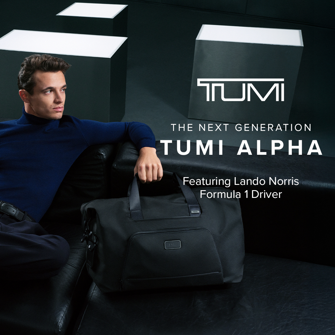 TUMI Facebook ad from Jan 30, 2026