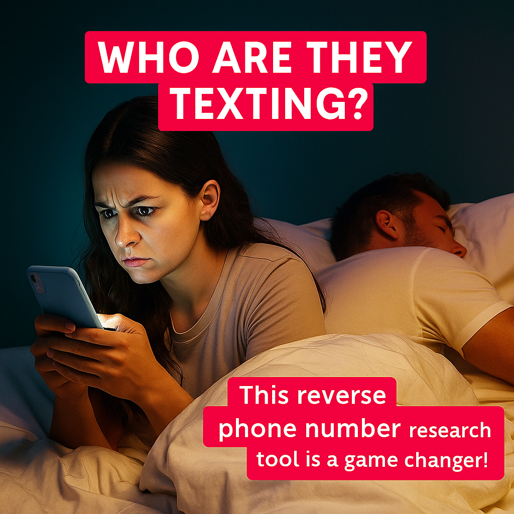 NumberGuru.com Facebook ad: WHO ARE THEY TEXTING?