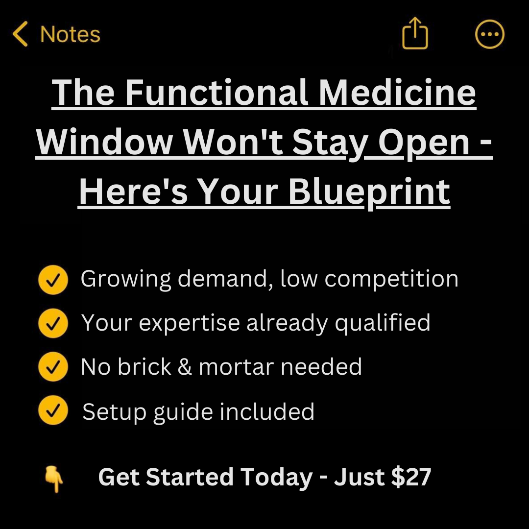 Functional Medicine Fast Track Facebook ad