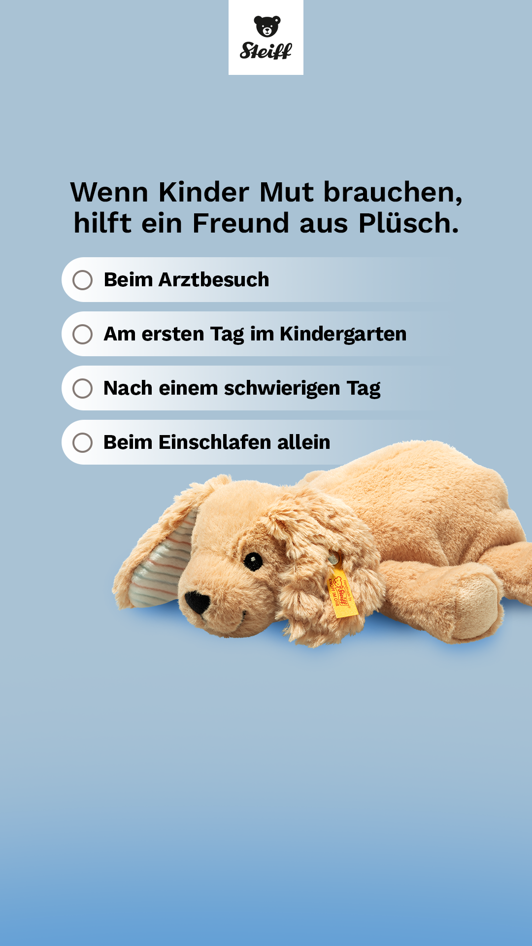 Steiff Facebook ad