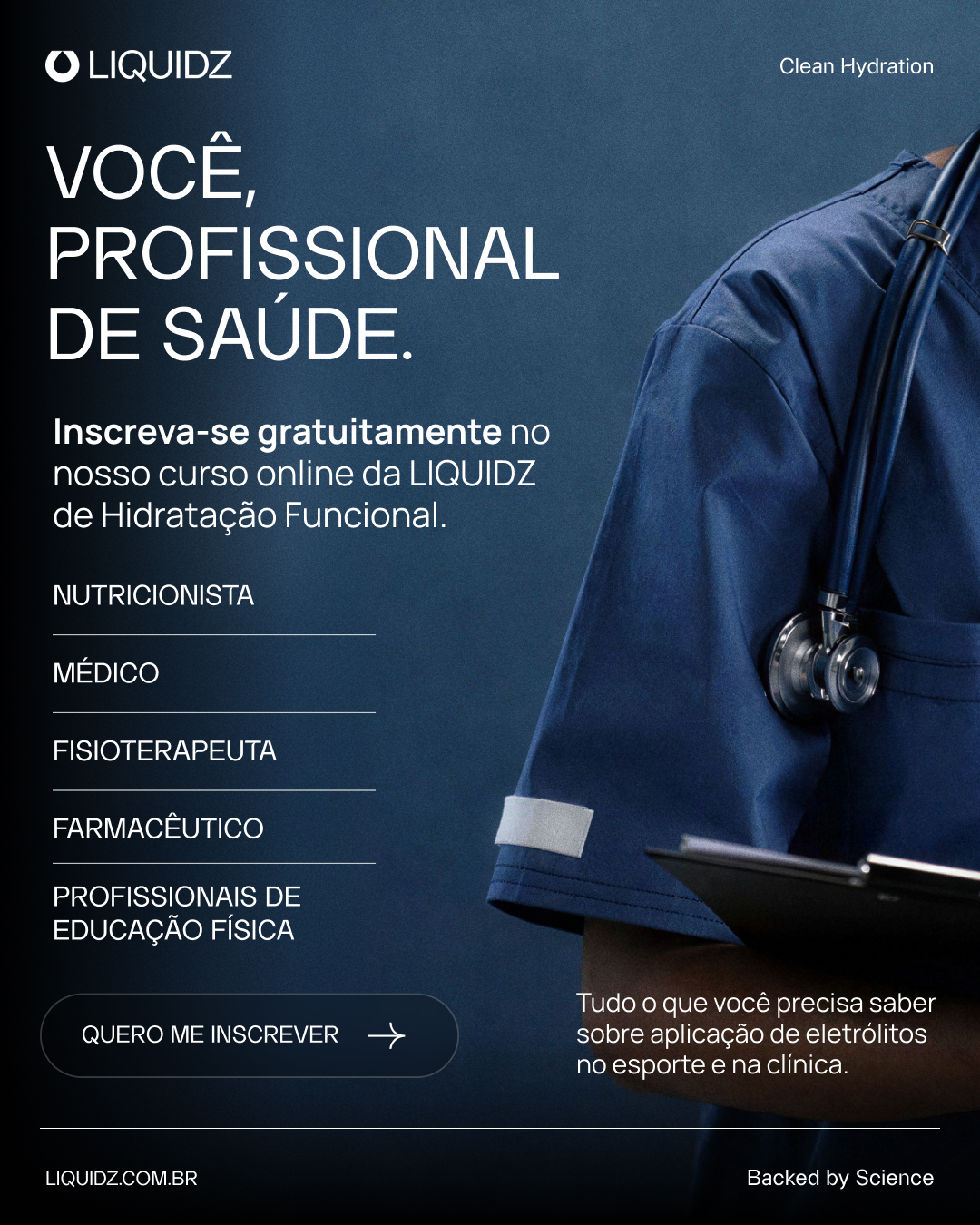 LQDZ Brasil Facebook ad: LIQUIDZ - Curso de Hidratação Funcional