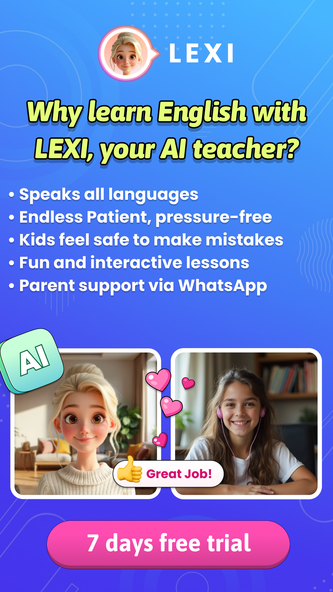 Lexi Facebook ad