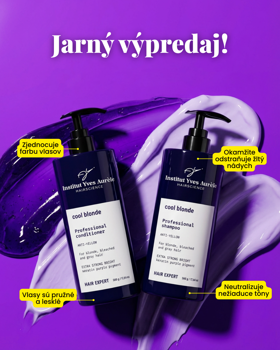 Harmonyplus Slovensko Facebook ad: Krásna blond farba!