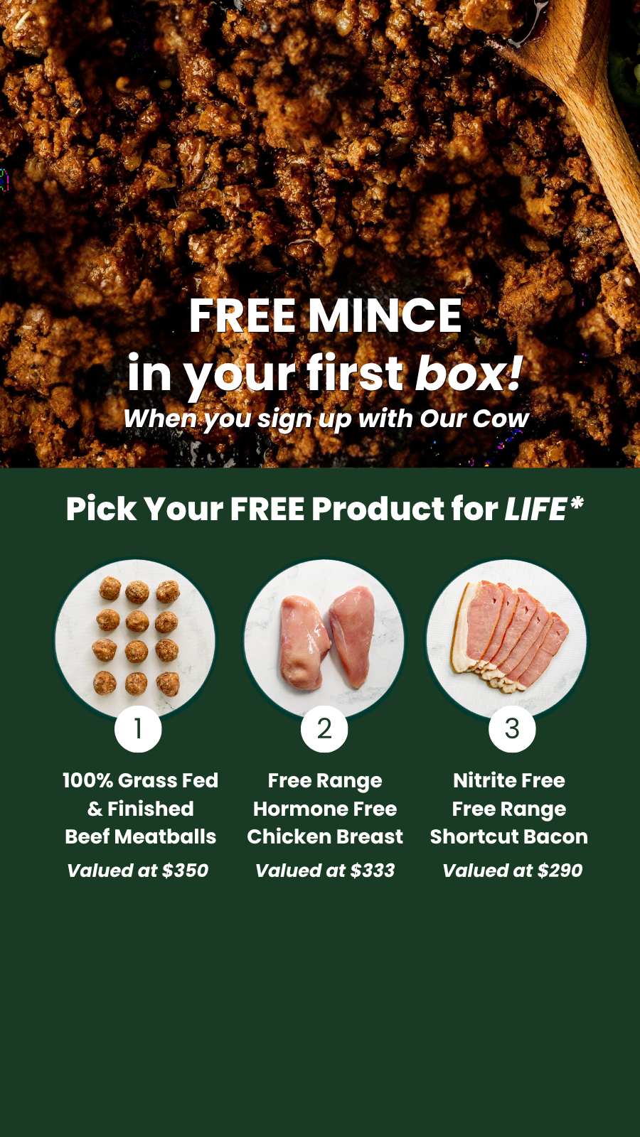 Our Cow Facebook ad