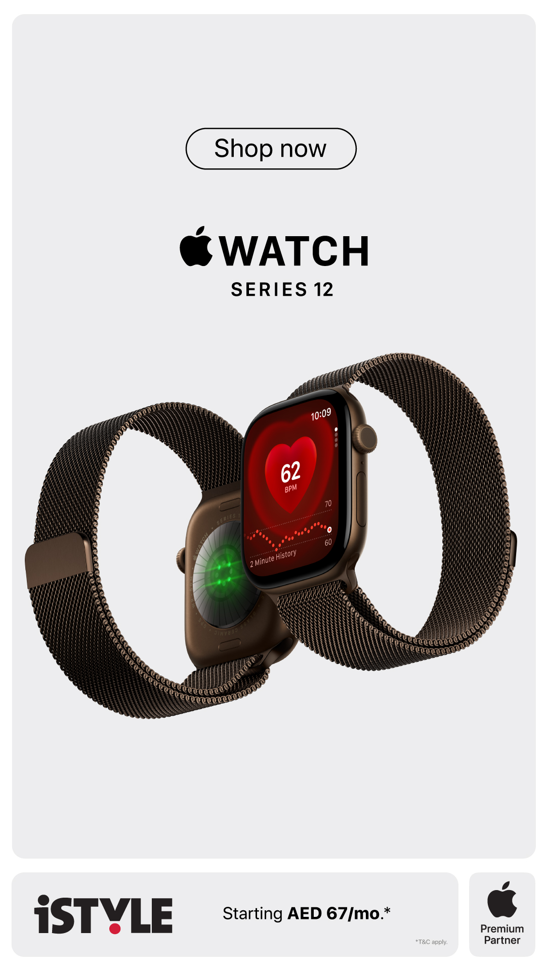 iSTYLE UAE Apple Premium Partner Facebook ad: Upgrade to Apple Watch Series 12 | iSTYLE Apple Premium…