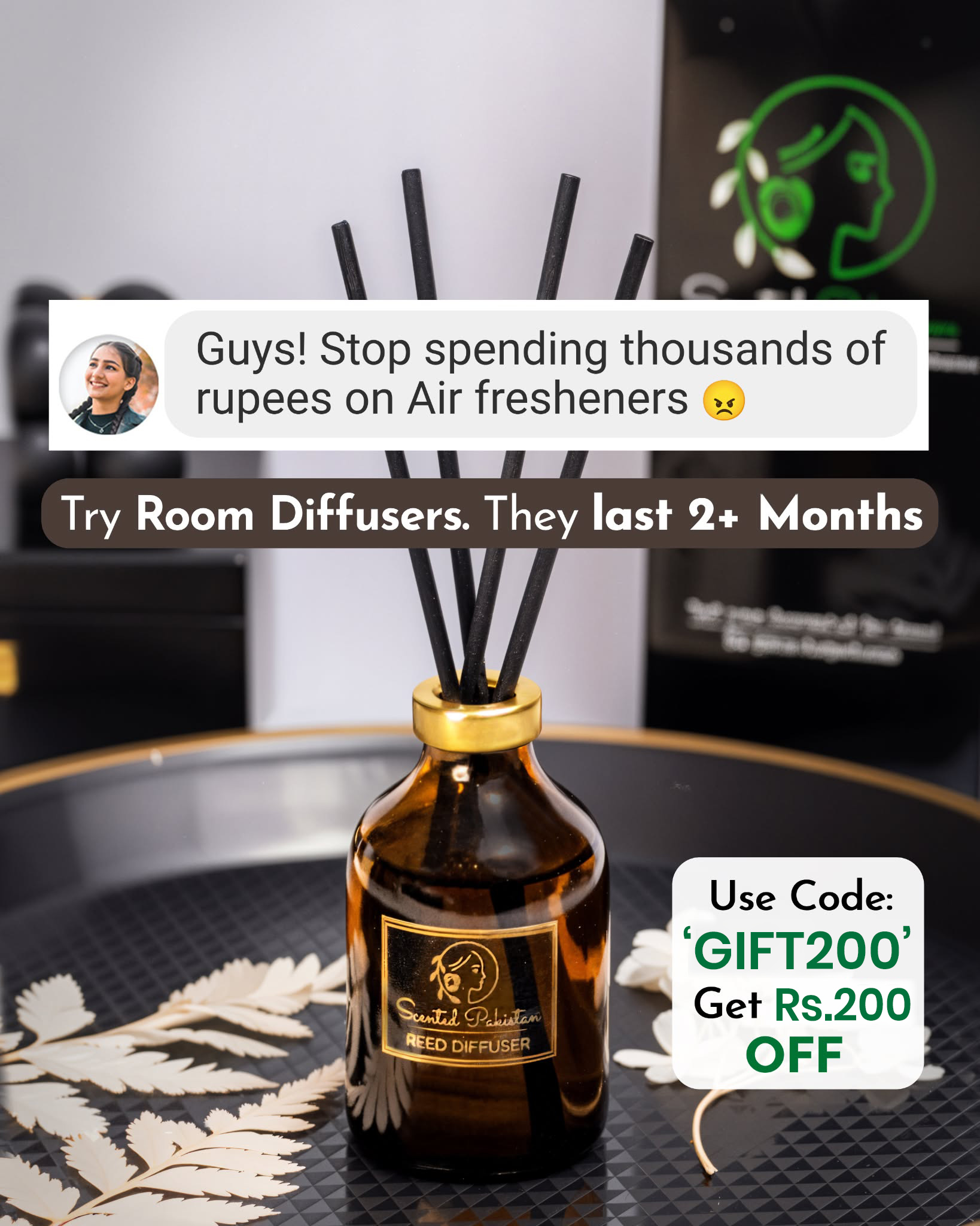 Scented Pakistan Facebook ad