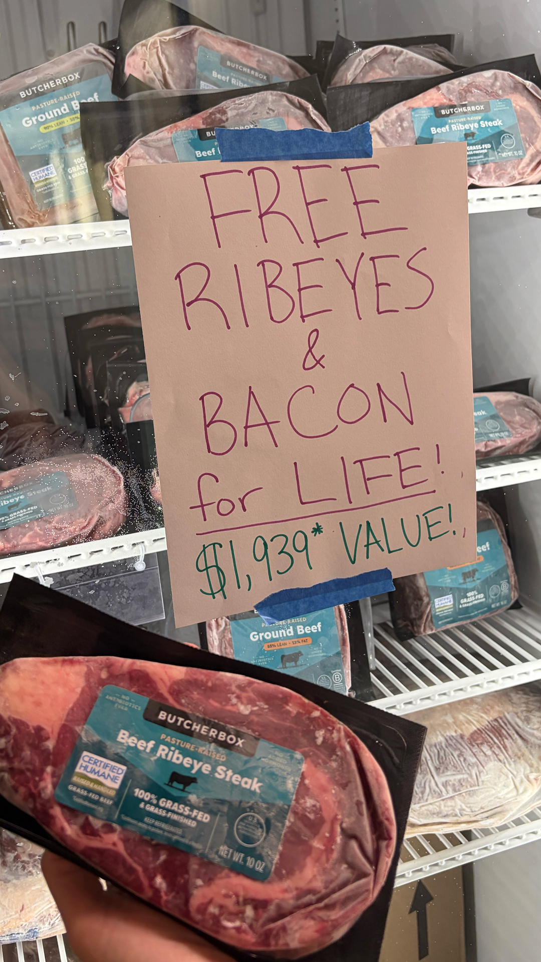 ButcherBox Facebook ad