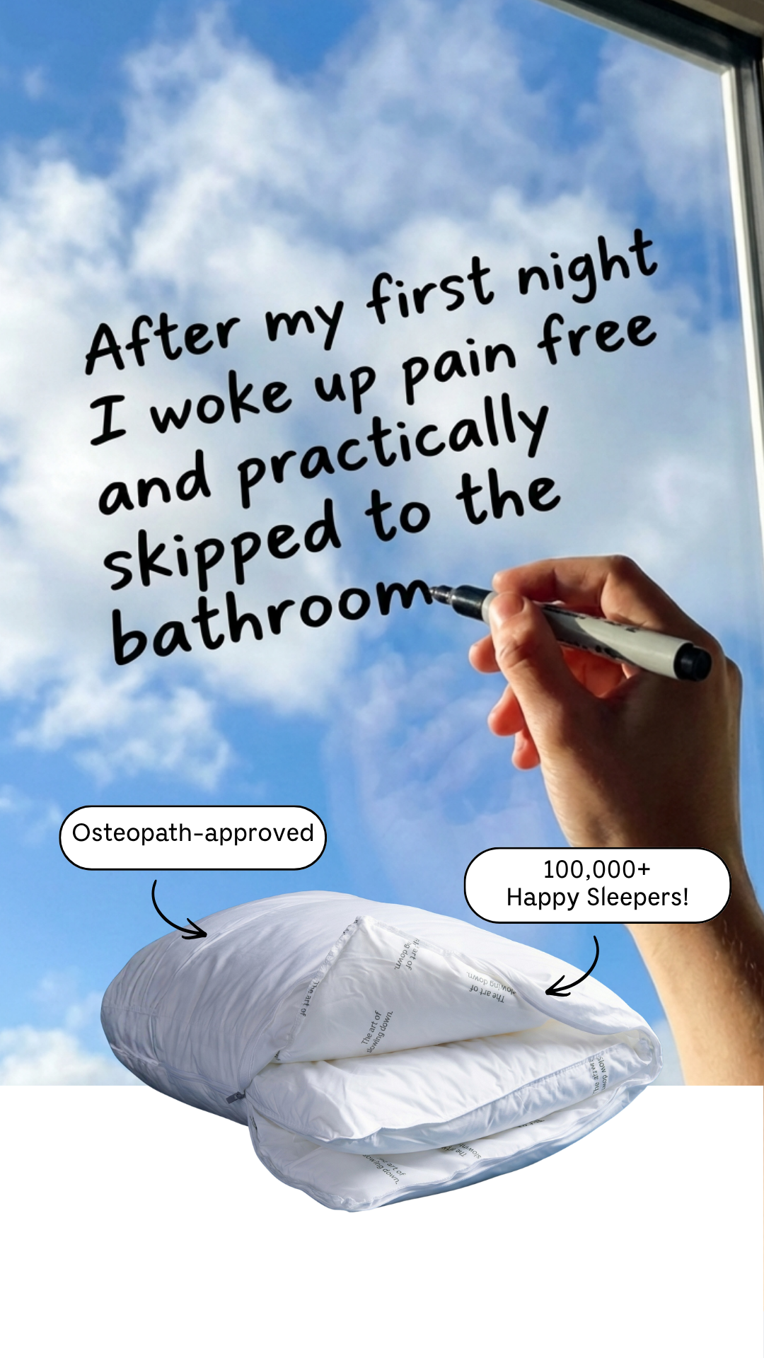 The Sleep Experts Facebook ad
