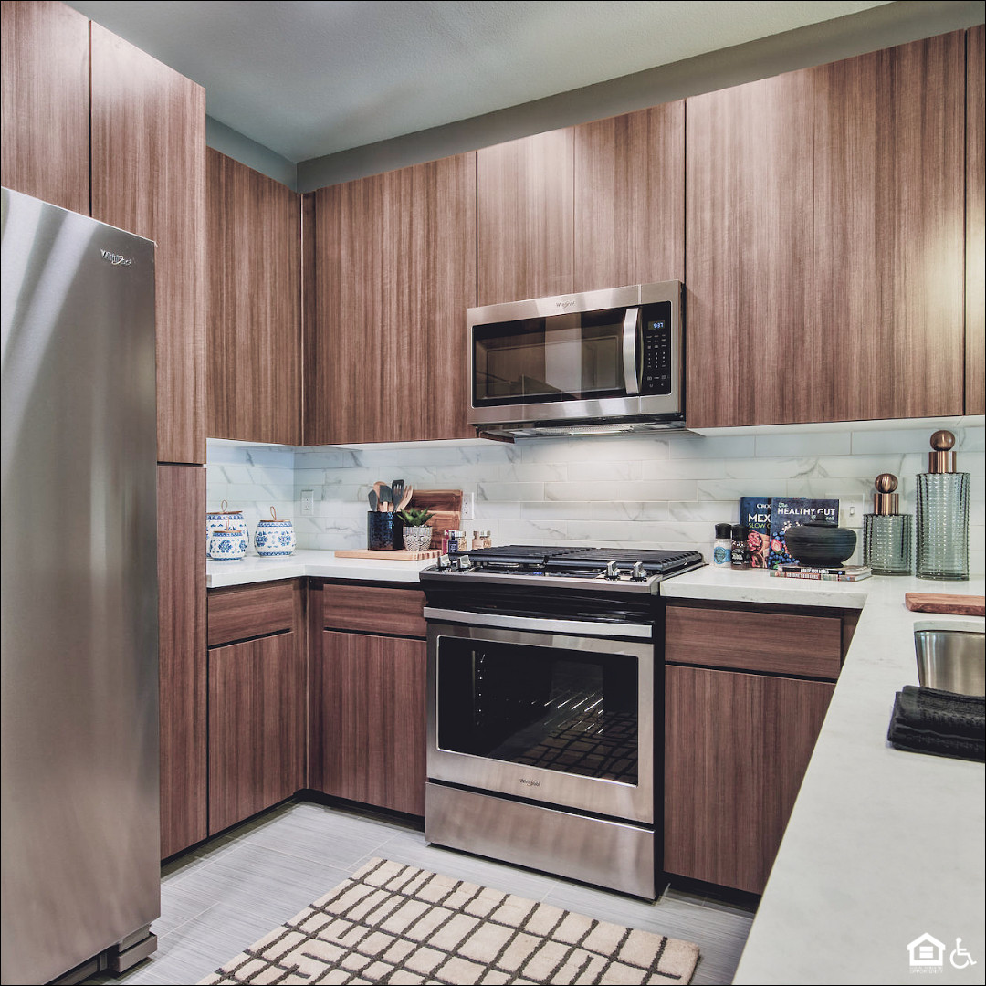 Aura Watermark Apartments Facebook ad: Aura Watermark Offers Studio, 1, 2, & 3…