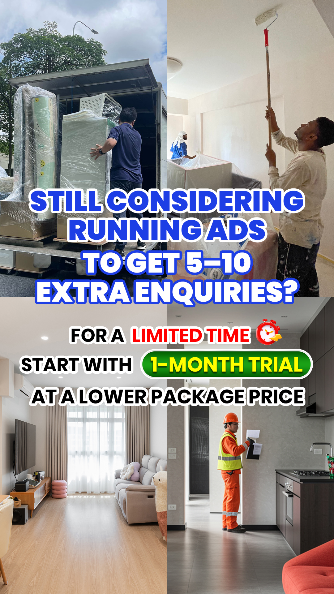 The Next Comms Home Services Lead Generation Singapore Facebook ad